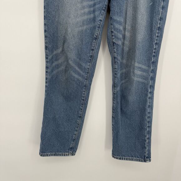 Pacsun Blue Denim Mom Jeans Size 28 Classic Cotton - Picture 3 of 10
